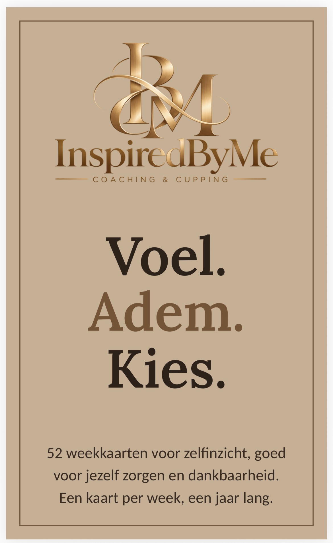 Voel. Adem. Kies. 52 weekkaarten voor een heel jaar